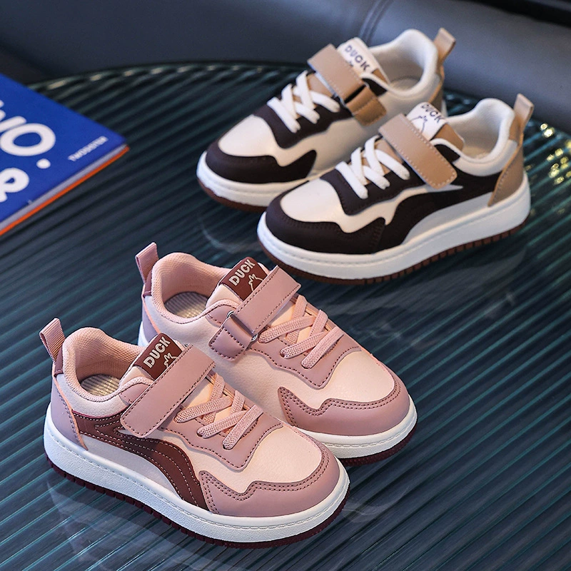 Маленькая желтая утка для девочек кроссовки 2025 новая детская обувь весной