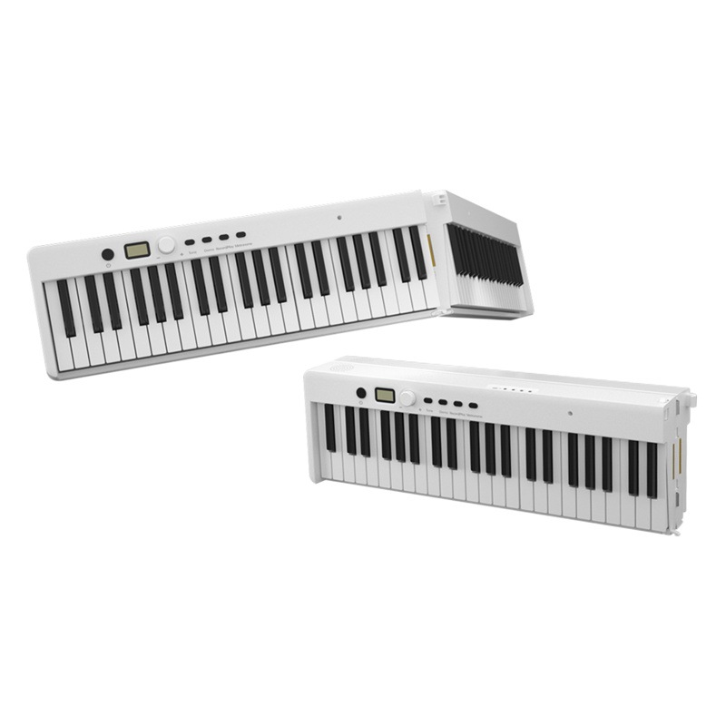 Piano plegable portátil 88 llave plegable Piano Electrónico empalme piano rollo de mano Piano Electrónico instrumento musical