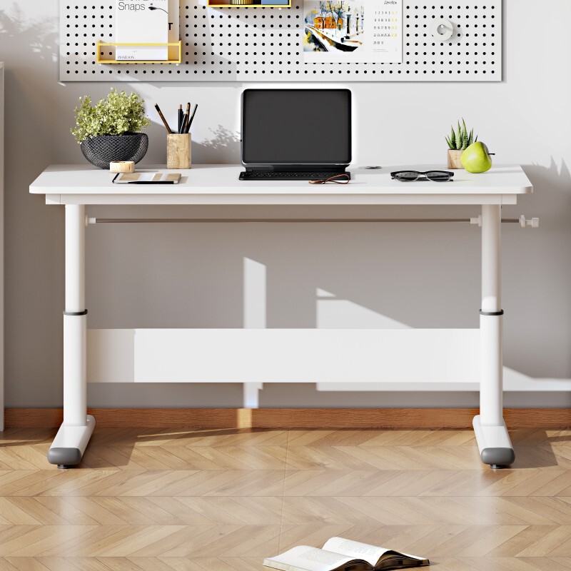 Lift Table Children's Study Table Desk Student's Home Computer Desk Desktop Junior High School Students Writing Desk Writing Desk Hand-cranked