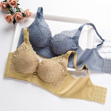 品质车缝秋冬新品中厚B杯聚拢无钢圈文胸柔软舒适侧收调整型内衣