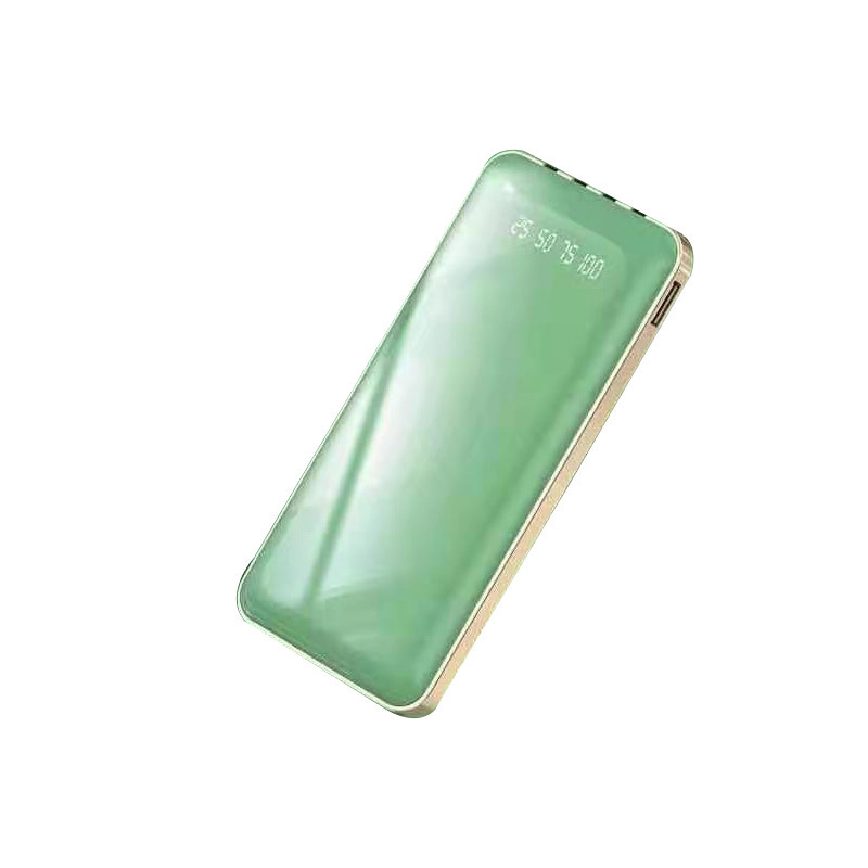 Teléfono móvil portátil cargador tesoro de viaje al aire libre con cuatro líneas de salida espejo poroso fuente de alimentación móvil para compartir stock