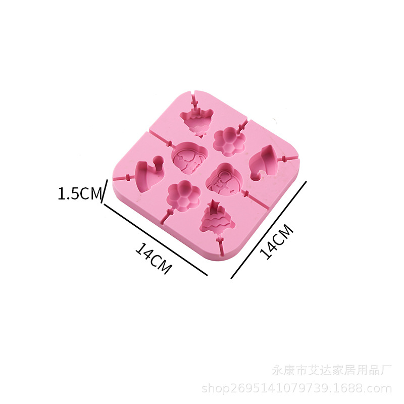 Árbol de sombrero de Navidad cuadrado rosa sin cubierta