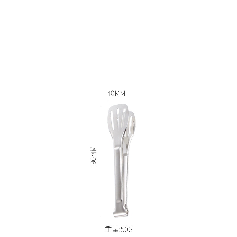 Pinzas para Alimentos y Barbacoa de Acero Inoxidable, Antióxido y Antipolvo, para Cocina