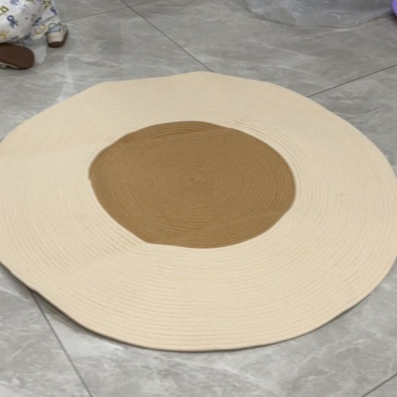 Ins tapetes, cuerda de algodón, bebé, años, semana de agarre, alfombra, viento, tejido, cama para el hogar, alfombra desechable, al por mayor