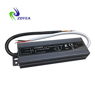 Factory Direct Sales New Hot Selling Led Driver Power Supply 12V 60W Ultra-Thin Waterproof Aluminum Shell Switching Power Supply