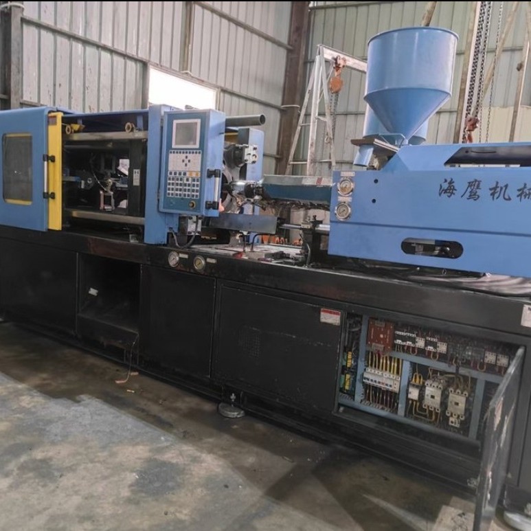 源头工厂 一手货源 配送到厂胶量250g混色注塑机海鹰138 二手注塑