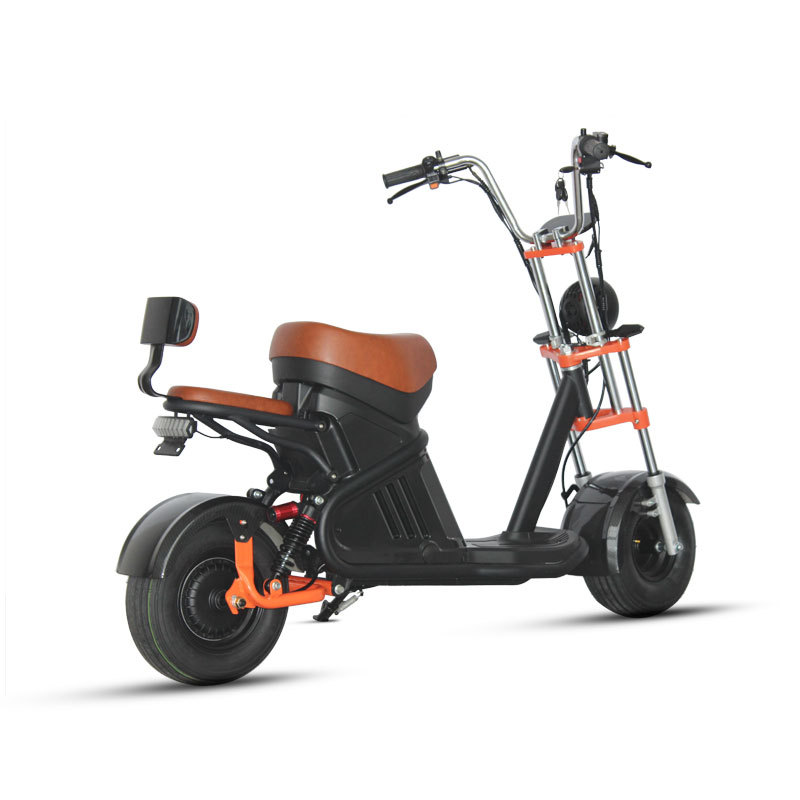 Eec Dot Adult Scooter Two-Wheeled Motorcycle Harley Electric Car National Standard M3 Cross-Border Overseas Warehouse Straight Hair