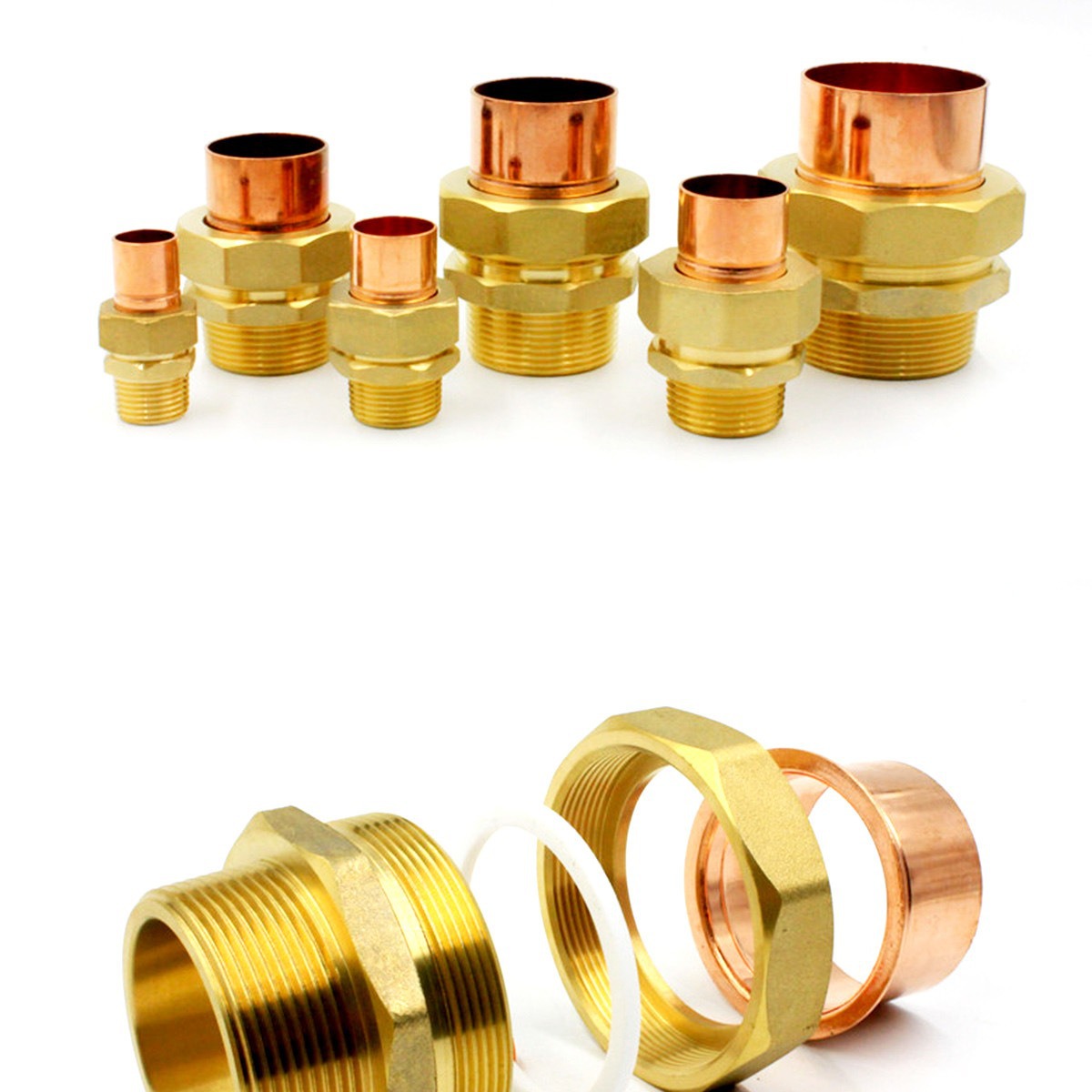 TP2 socket alambre exterior Junta suelta soldadura de cobre de latón alambre exterior tubo de plomería tubo de cobre