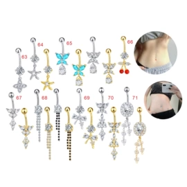 脐饰;耳扣;耳钉