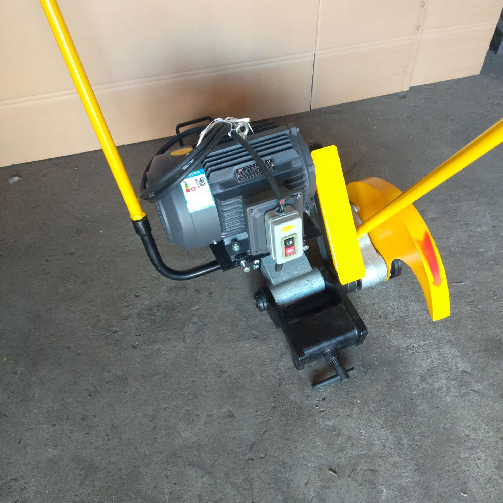 DQG电动切轨器 铁轨维修手持式钢轨切割机 铁路电动锯轨机厂家