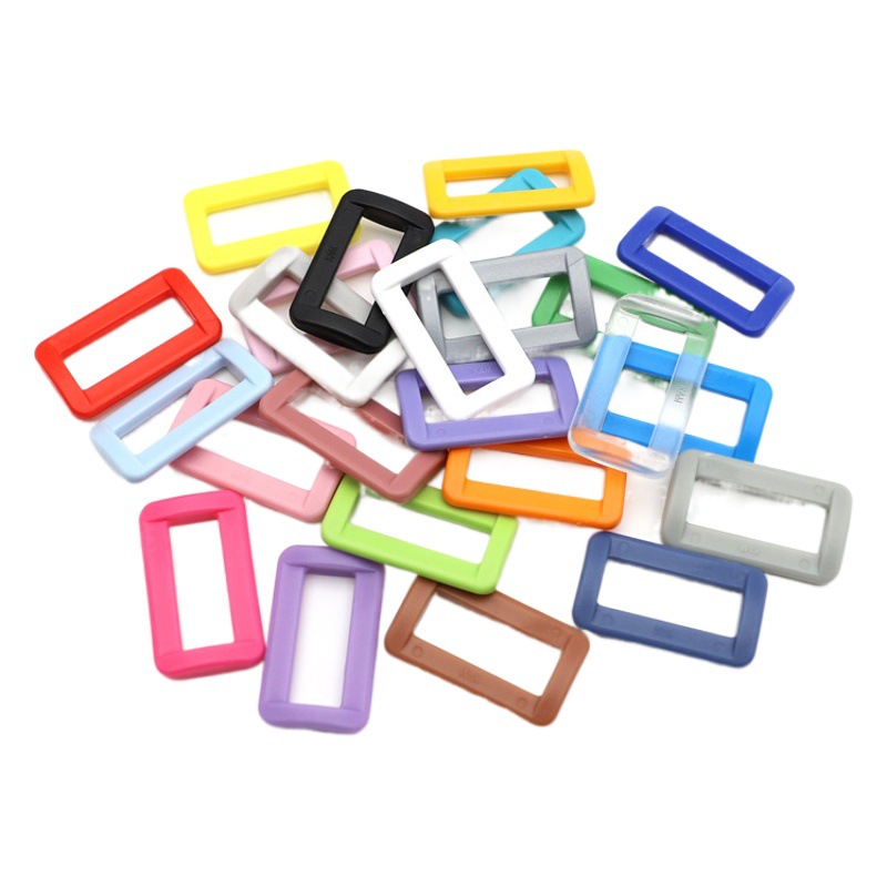 M001-25 Hualian KAM plastic second-gear buckle Lip Buckle adjustment buckle square buckle luggage accessories buckle size 25mm