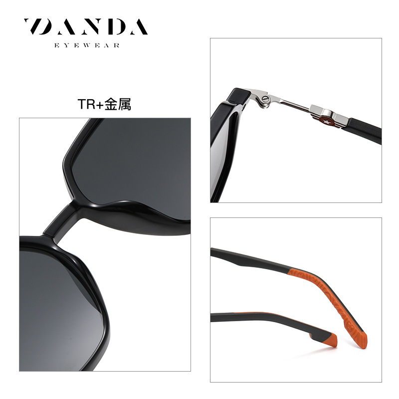 2023 nuevas gafas de sol para niños ultraligeros TR gafas de sol polarizadas para niños y niñas 5130 gafas de goma de dos colores gafas de sol de la pierna