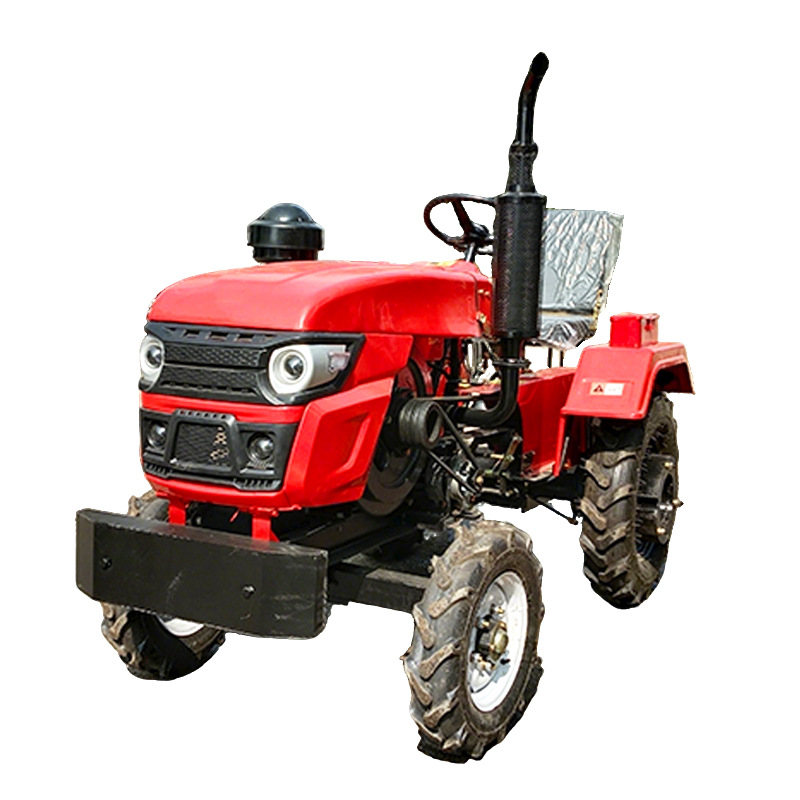 Tractor de montaje de gran caballo de Zhongmei arrozal de tierra seca arado rotativo de doble propósito zanja máquina integrada de siembra y fertilización
