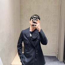 正确版本现货高品质D家2025新款秋冬新品休闲西装时尚百搭男女款