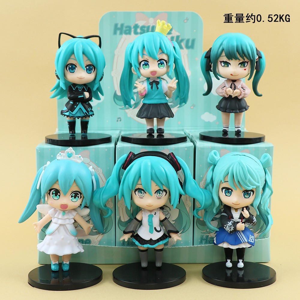 Serie de belleza de la serie Q 3 generación 4 generación 6 muñecas de la caja del automóvil de la serie de belleza de la serie Q mano al por mayor