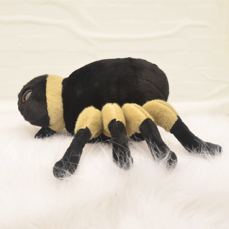 Juguete de peluche de araña grande de simulación Muñeca de animal divertida y complicada Regalo de Halloween Nueva muñeca de amor para niños y niñas