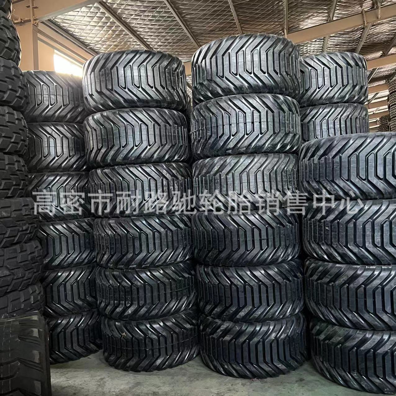 捆草机轮胎500/45-22.5真空拖斗车轮胎抛撒运输车载重轮胎