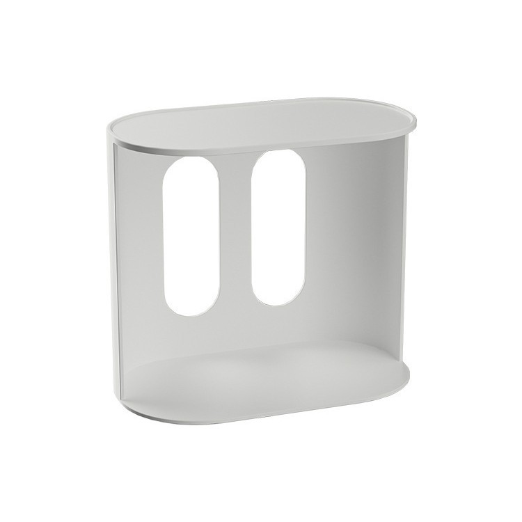 Caja de condimento de separación de cuchara transfronteriza Cocina hogar condimento tarro sal tarro condimento caja de almacenamiento dos en uno diseño