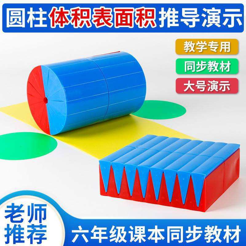 Sixth Grade Primary School Cylinder and Cone Volume to Surface Area Teaching Aids Derivation Indicator Expansion Diagram Second Volume Mathematics Learning