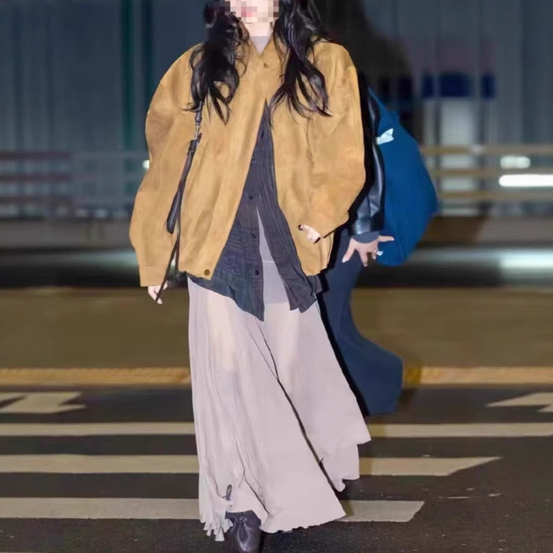 ~~~~~Korean Niche Brand Jennie's Same Style Two-Piece Set of Sheer Irregular Pleated See-Through Dress ~~~~~Korean Niche Brand Jennie's Same Style Two-Piece Set of Sheer Irregular Pleated See-Through Dress