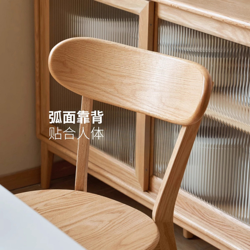实木餐椅北欧家用休闲靠背休闲椅办公洽谈椅子家具书房餐厅餐桌椅|undefined