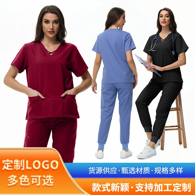 Внешняя торговля трансграничная одежда медсестры эластичная быстра врач хирургическая одежда медсестра
