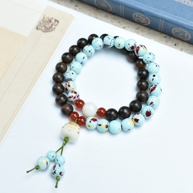 Shen Guibao 8mm 모조 Shoushan 돌과 숯불 구이 고양이 모델