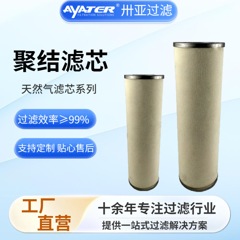 卅亚CC3LGA7H13聚结滤芯 航空煤油聚结脱水滤油机滤芯
