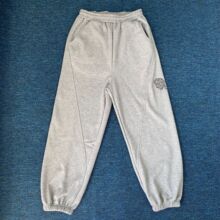 Mertra高街潮牌美式复古重磅纯棉秋冬卫裤男女刺绣束脚休闲运动裤