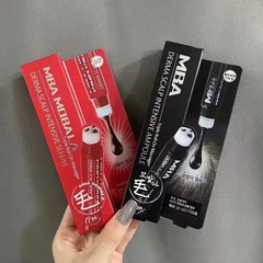 スポット韓国 mba 育毛液レッド強化バージョン黒成長液 mba 育毛液 20 ミリリットルヘアエクステンション