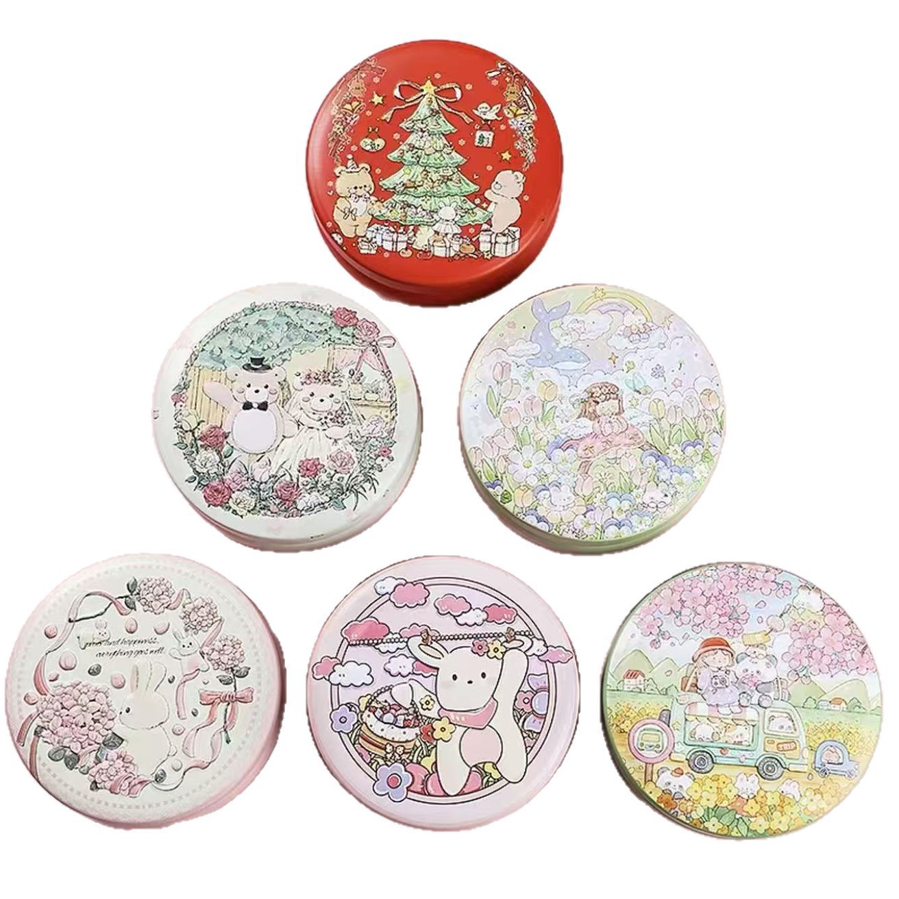 Pear Syrup Candy Li Gao Tang Handmade Snow Pear Lozenges 110g Tin Cute Gift for Teachers and Christmas preparation