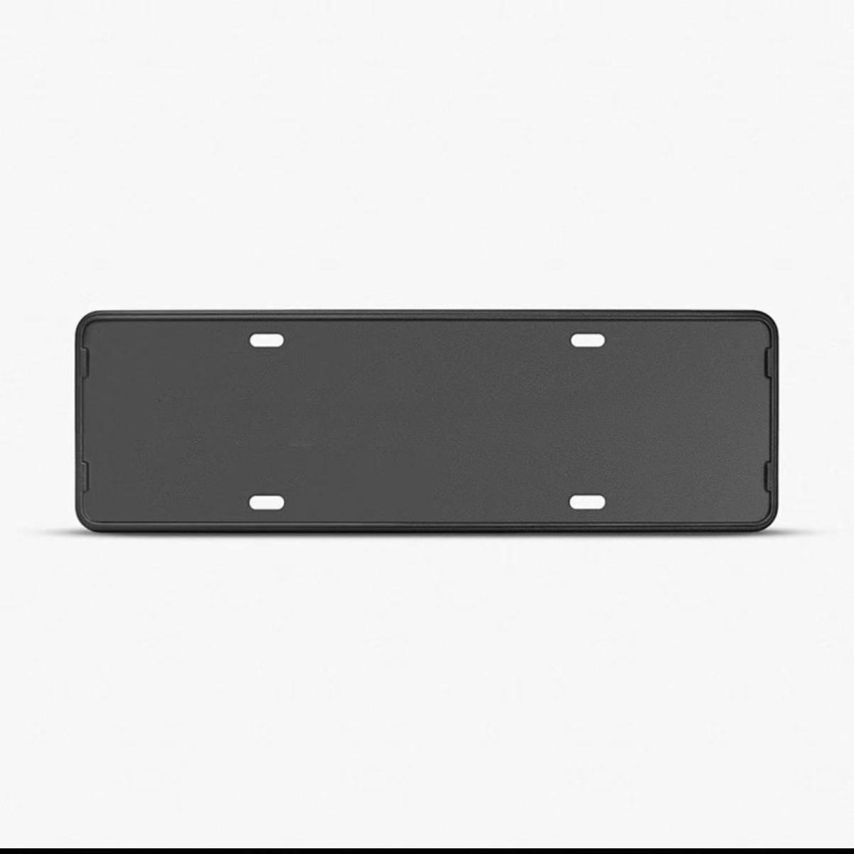 Suitable for Tesla Modely/3 New Version License Plate Frame Carbon Pattern License Plate Frame Protection Frame License Plate Frame Modification Accessories