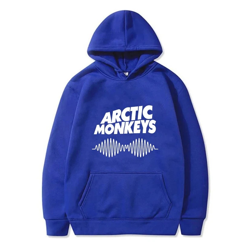 Otoño hombres y mujeres moda suéter rock ártico mono estampado suéter hip-hop abrigo de mujer rapero pelo
