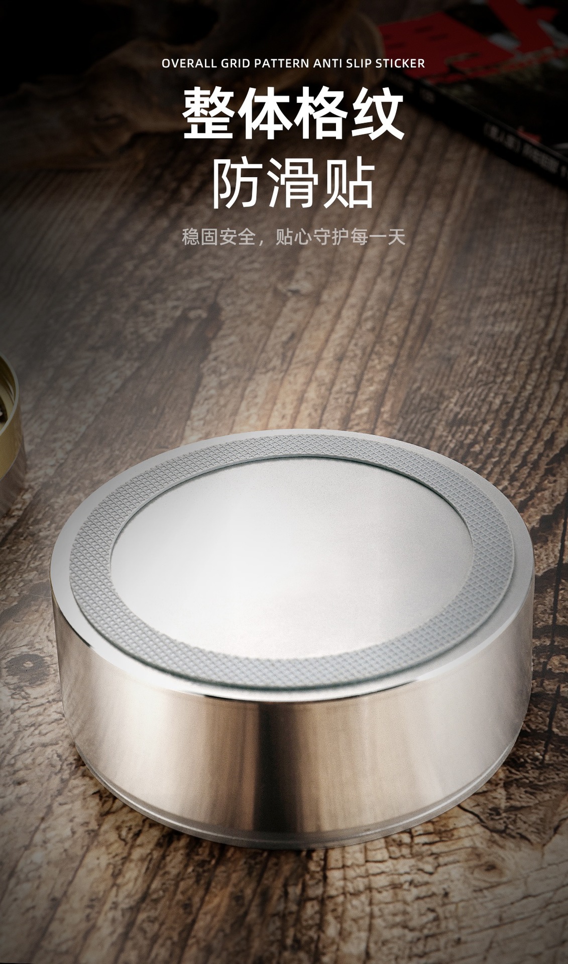 Cross-border Thickened Anti-ash Car Household Stainless Steel Creative Ashtray Advanced Gift Ashtray Shutter Design