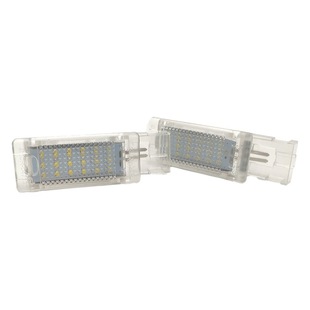 The new LED car trunk footwell light is suitable for Volkswagen's full-line multi-use ground welcome light plug and play