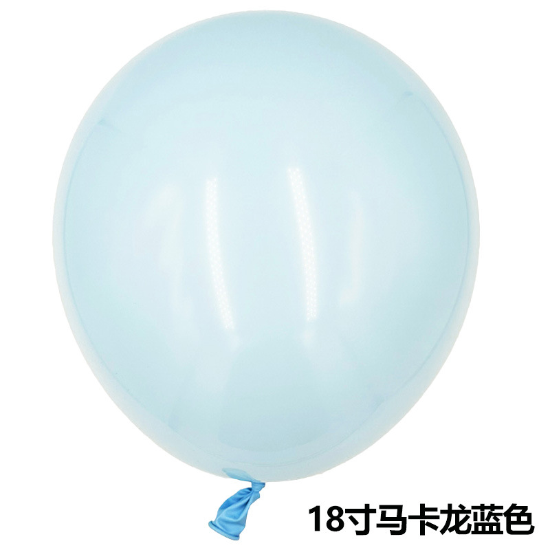 Globo de macarón al por mayor decoración escenario de diseño de confesión de boda espesa 18 pulgadas globo de látex