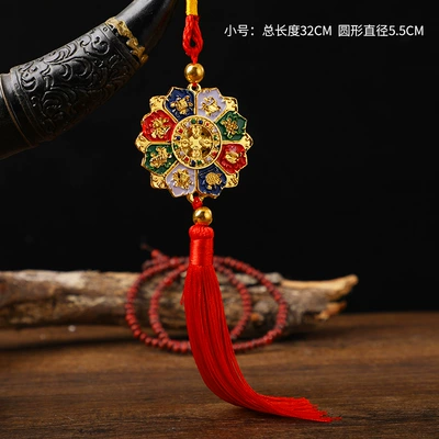 Car hanging accessories car with Chinese knot - small-red-without-red-chinese-knot