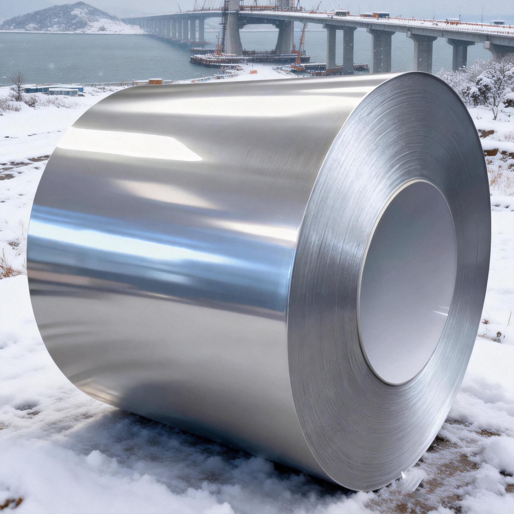 供应TDC51D+Z PE聚酯HDP高耐候SMP硅改PVDF氟碳彩涂卷宝钢白银灰