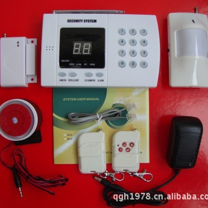 Alarm System99防区中/英文抗干扰防误报内置电池家用防盗报警器