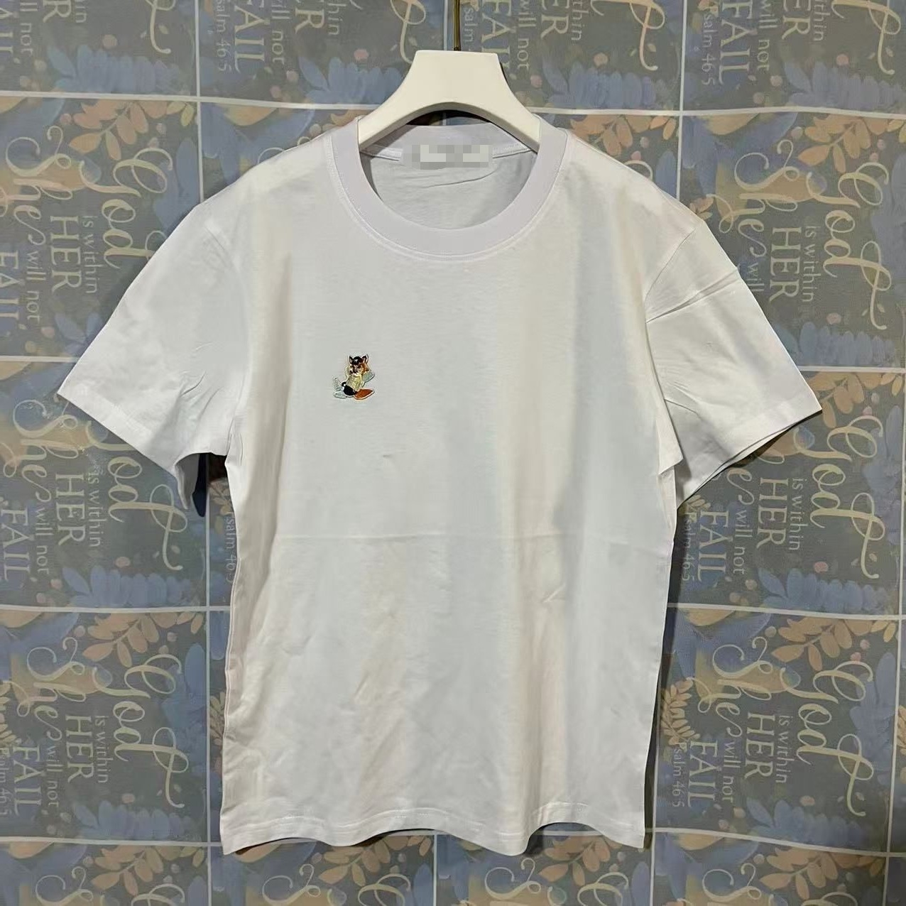 新品短T恤MK电绣logo大板型T恤宽松休闲T恤男女情侣衫