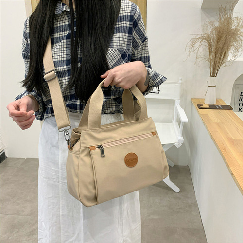 Cross-border fashion casual women's bag women's portable shoulder crossbody bag women's commuting large capacity multi-compartment bag 078-2