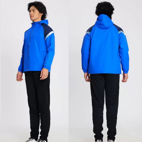Sports windbreaker coat men's children's spring and autumn basketball football appearance clothing long sleeve running training charge clothing weatherproof