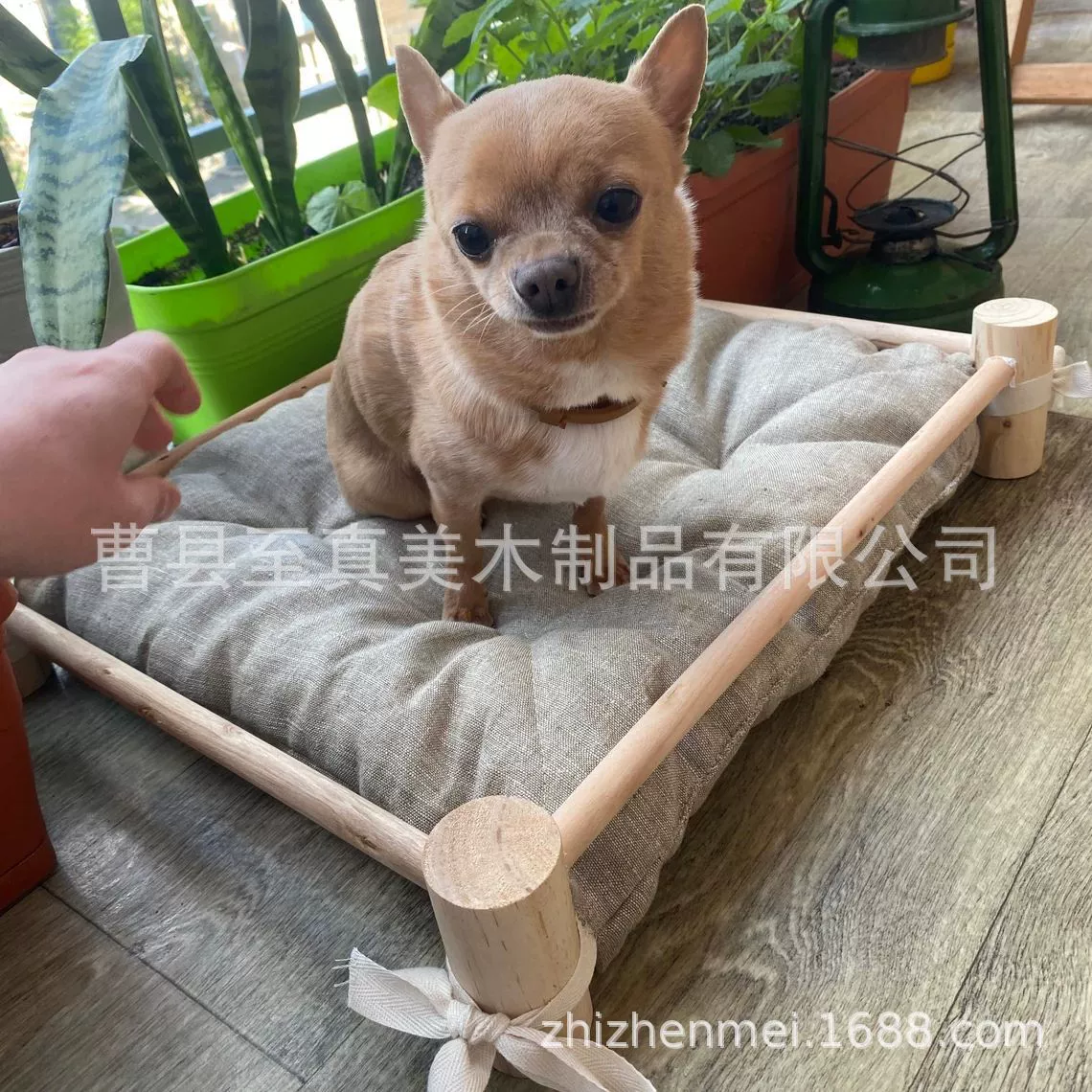Деревянная кровать для домашних животных, сложить гамак для домашних животных, маленькая собака, кошка, диван-кровать, крытый кошка, деревянная кровать для кошек