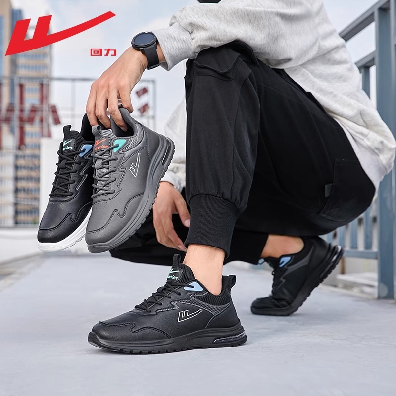 Zapatos deportivos Warrior de suela gruesa, zapatos bajos sencillos y discretos, zapatillas ligeras para ir al trabajo, zapatos casuales modernos para hombre.