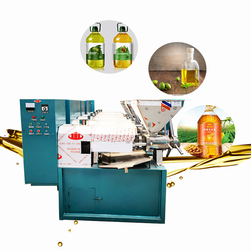 油坊加工榨油过滤设备 大型商用榨油机 全自动菜籽大豆螺旋榨油机