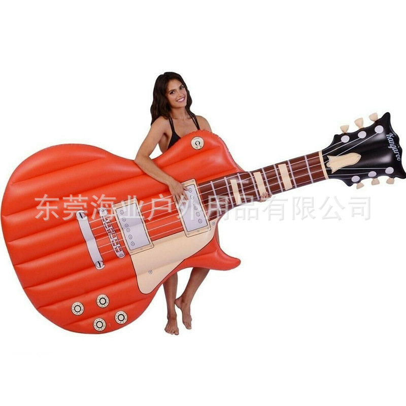 Ecological inflatable guitar PVC for adults
