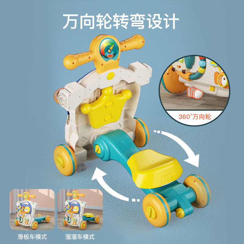Huang Er baby walker multifunctional Walker hand push toy anti -0 leg trolley wholesale