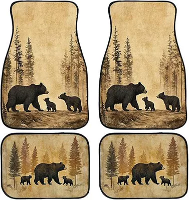 Car Floor Mats, Easy to – Universal Foot Pad - 1-144-suit-38-3344cm-two-piece-set