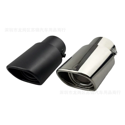 Mouth Tail Pipe Silver Stainless Steel | Exhaust pipe