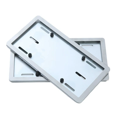 Plate Frame Personalized Modified Stainless: License plate holder/license plate holder